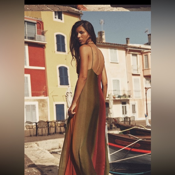 Zara limited edition Beaded Maxi Dress - Picture 2 of 10